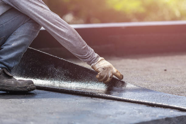 Professional Emergency Waterproofing technician working in Weedsport, NY
